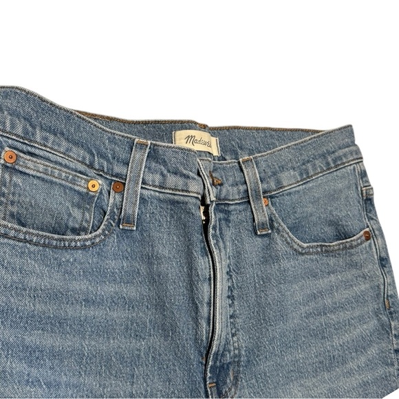 Curvy Super High Waisted Ripped Hem Slim Jeans size 4 R - Picture 9 of 10